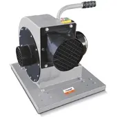 Unicraft Industrieventilator RV 230, 750 Watt, Radiallüfter, 80 dB(A), Luftdurchsatz 888 m3/h
