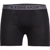 Icebreaker Boxershorts Anatomica Boxers Herren Black Slim Fit-S