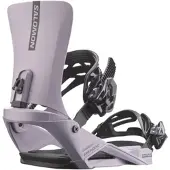 Salomon Snowboard - All-Mountain Bindung für Snowboards - Rhythm Nirvana aus Wolle - Größe 40,5-43 - Violett