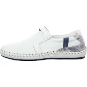 Krisbut Herren Slipper in Weiß, Größe 44