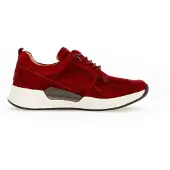 Gabor Damen Schnürschuhe sportlich rot Gr. 5