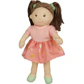 Heless Stoffpuppe 22cm Rosa mit Kleidchen an/ausziehen