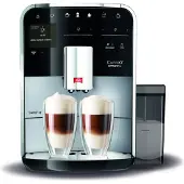 Melitta Barista Smart TS, Espressomaschine, 1,8 l, Gemahlener Kaffee, 1450 W, Schwarz, Silber