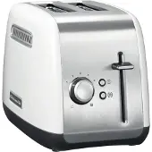 KitchenAid 5KMT2115EWH, 2 Scheibe(n), Edelstahl, Weiß, Metall, Tasten, Niveau, Drehregler, 1100 W, 220 - 240 V