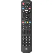 One For All TV Replacement Remotes URC4914, TV, IR Wireless, Drucktasten, Schwarz