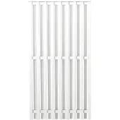 Plus Zaun Nagano 90 x 180 cm RAL 9010 Weiß