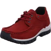 Wolky Fly Halbschuh 0472611-553, Antique Nubuck Leather, Cherry red, Wechselfußbett 39