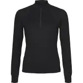 CATAGO Madeleine LS HZ Merino T-shirt sort S