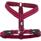 Hurtta Casual Y-Geschirr weinrot, Größe: 80 cm