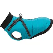 Trixie Pontis Hundemantel mit Geschirr - Aqua - 27 cm