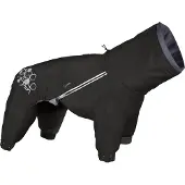 Hurtta Mudventure Overall ECO raven (schwarz)