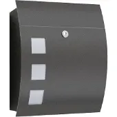 CMD 43 Wandanbauleuchte 77W edst gbürst Gl_opal IP44
