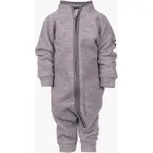 Lindberg Loe Merino Babyoverall, Grey Melange, 62