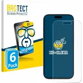 BROTECT Schutzfolie für Apple iPhone 17 Displayschutz Displayschutzfolie Folie Klar Transparent