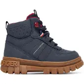 Tommy Hilfiger Schnürboots Winterboots, Stiefel mit Profilsohle