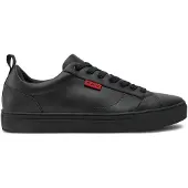 HUGO für Herren. 50541210 Turnschuhe Morrie schwarz (41), Wohnung, Schnürsenkel, Lässig