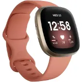 Fitbit Versa 3, 4,01 cm (1.58"), AMOLED, Touchscreen, WLAN, GPS, 30 g