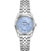 GUESS Damen Uhr Armbanduhr JADA GW0936L1 Edelstahl silber