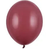 Party Deco Strong Balloons 30 cm, Pastel Prune (1 pkt / 50 pc.)