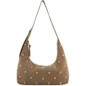 Fredsbruder Endless Beads Schultertasche Leder 44 cm