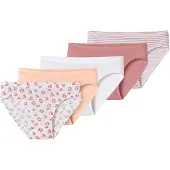Schiesser 5er-Set: Slips in Pink/ Weiß - 116