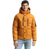 Tom Tailor Puffer-Jacke mit abnehmbarer Kapuze