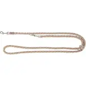 Trixie *Cavo adjustable lead, S–M: 2.00 m/ø 12 mm, blush/sand