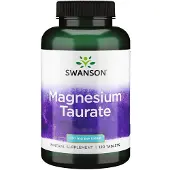 Swanson Health , Magnesium Taurate, glutenfreie Tabletten 120 St