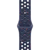 Apple Nike Sport Armband für Watch | 44/45/46/49 mm - Größe S/M - Blue Ribbon