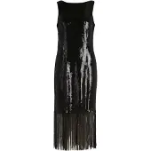 Vera Mont Abendkleid mit U-Boot-Ausschnitt in Schwarz | Gr.: 42