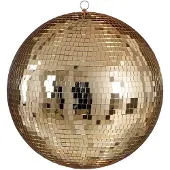 Mica Decorations Spiegelkugel hängend champagner 50 cm