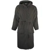 The One Towelling - Morgenmantel für Herren/Damen Unisex, mit Kapuze (Anthrazit)
