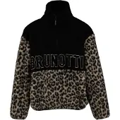 Brunotti Pullover Chondra Print Fleece Damen Polar Fungi-L