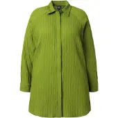Ulla Popken Hemdbluse in tannengrün | Gr.: 46-48