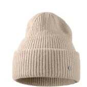 PEARLWOOD Strickmütze "IVA" Feinripp, breiter Umschlag, Temperaturregulierend, Wollanteil