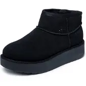 SKECHERS Winterboots "KEEP COZY" Snowboots, Schlupfstiefel mit Plateausohle
