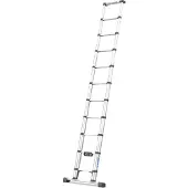 Zarges Teleskop Sprossen Anlegeleiter 11 Sprossen Compact L