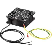 EFB Elektronik EFB Einbaulüfter f. Wandverteiler Lüftergitter und Kabel