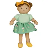 Heless Puppe weiche Babypuppe Martha 22cm mit Kleid und Haarband