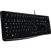 Logitech K120 for Business, Kabelgebunden, USB, QWERTY, Schwarz