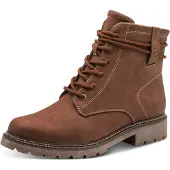 Tamaris Schnürstiefelette, Blockabsatz, Schnürboots in veganer Verarbeitung