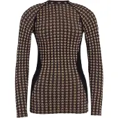 Goldbergh Starlet Baselayer Long Sleeve black/toffee (9010) L-XL