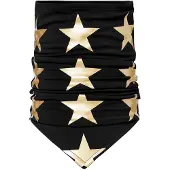 Goldbergh Schlauchschal Giulietta Unisex Black / Gold