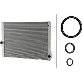 Hella 8MK 366 301-861 Kühler Wasserkühler Motorkühler für BMW 5 Touring (F11) 5 Limousine (F10) 7 (F01, F02, F03, F04)