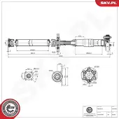 ESEN SKV Antriebswelle 76SKV089