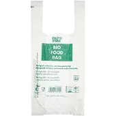 Papstar Hemdchen-Tragetasche, aus Bio-Folie, transparent