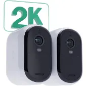 Arlo Essential XL - 2. Generation - Netzwerk-Überwachungskamera - Innenbereich, Außenbereich - wetterbeständig - Farbe (Tag&Nacht)