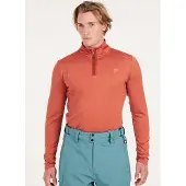 Protest Skipullover WILL 1/4 Zip Top Herren Brick Orange-XXXL