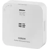 Osram SMART+ WIFI Kohlenmonoxidmelder in Weiß, 1er-Pack, EN 50291, IP20-Schutz, für den Innenbereich geeignet