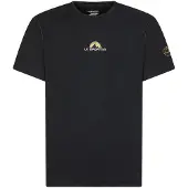 La Sportiva Promo Tee Men black/yellow (K00Y00) S